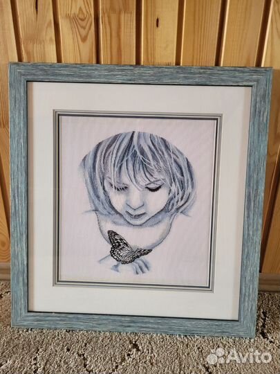 Картина вышитая крестом