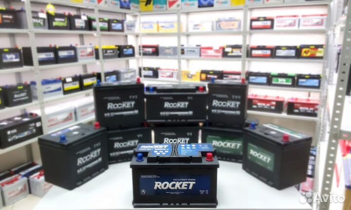 Корейский аккумулятор Rocket AGM 80 Ah (Доставка)