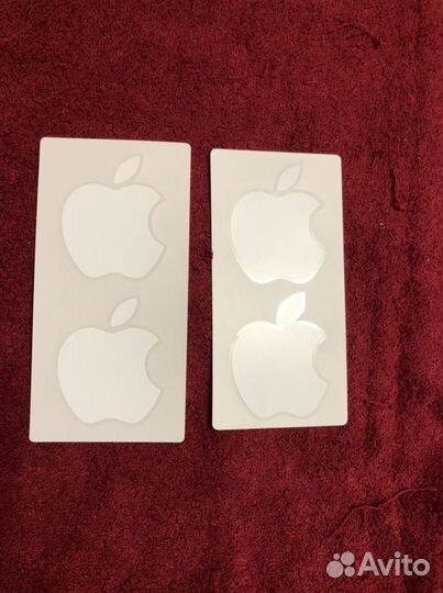 Оригинальные наклейки Apple