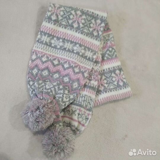 Комплект шапка, шарф