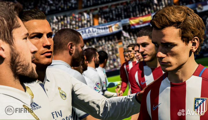 FIFA 18 Xbox 360 рус. б\у царапины