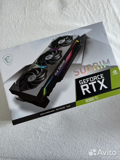 Видеокарта MSI RTX3080TI 12GB RTX 3080 TI suprim