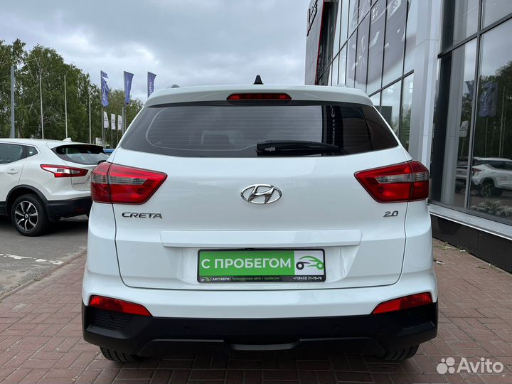 Hyundai Creta 2.0 AT, 2018, 55 000 км