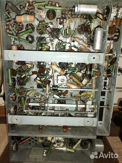 Антикварный телевизор Ленинград Т-2 (Рабочий)