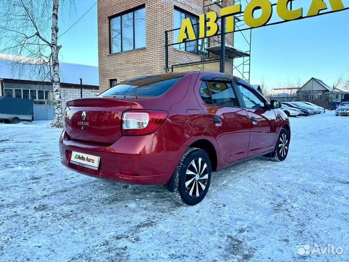 Renault Logan 1.6 МТ, 2015, 131 454 км