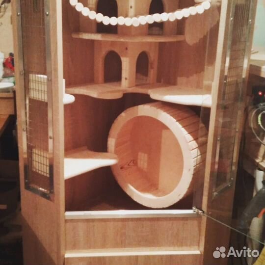 Клетка витрина для грызунов