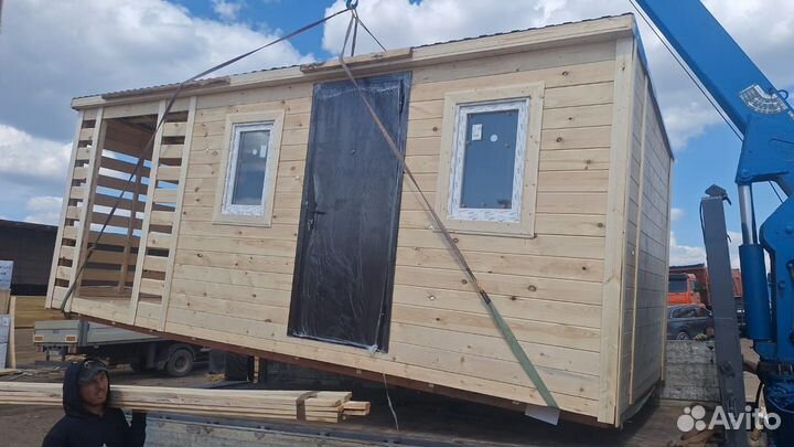 Бытовка и хозблок универсальные под ключ