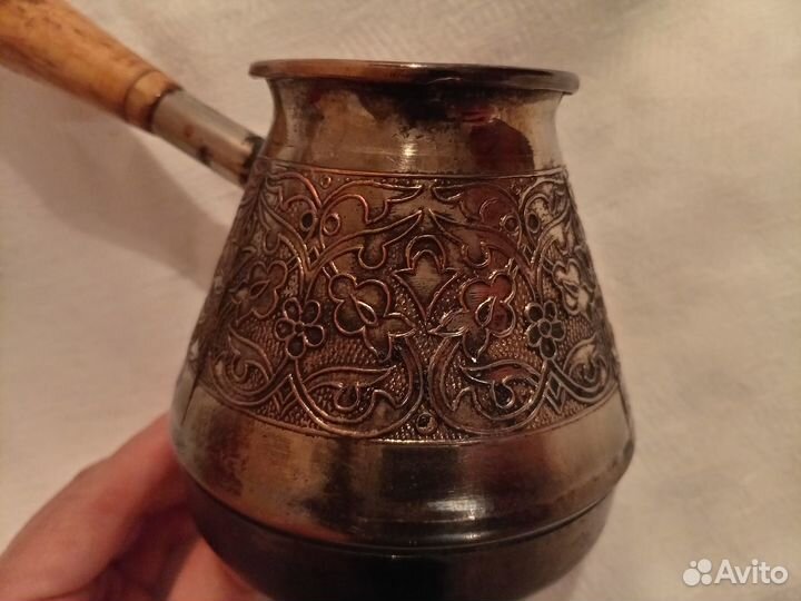 Турка медная для кофе