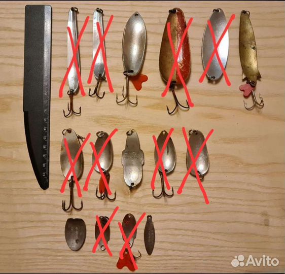 Блесна советские (СССР), набор блесен
