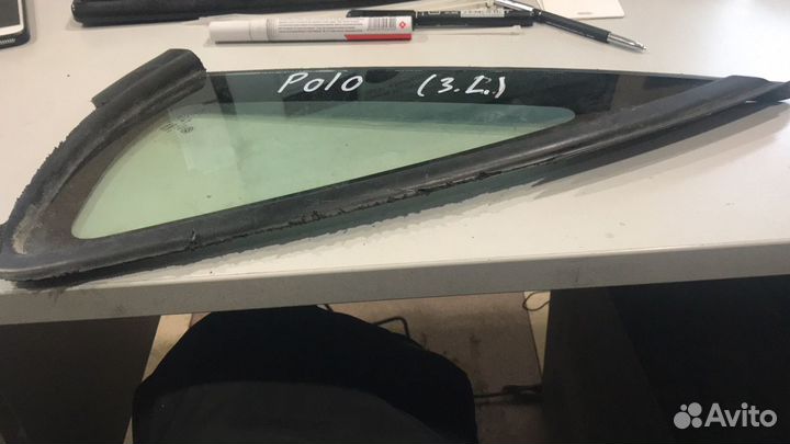 Стекло кузовное глухое левое для VW Polo (Sed RUS)