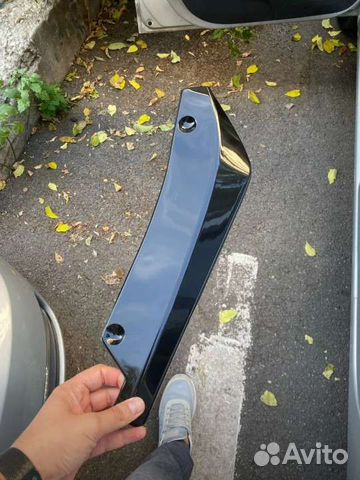 Элероны клыки накладки сплиттер на бампер