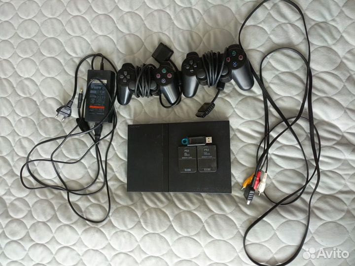 Sony PlayStation 2 slim прошитая