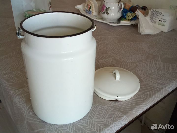 Бидон эмалированный СССР