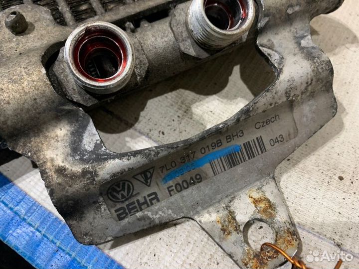 Радиатор (маслоохладитель) АКПП Volkswagen Touareg