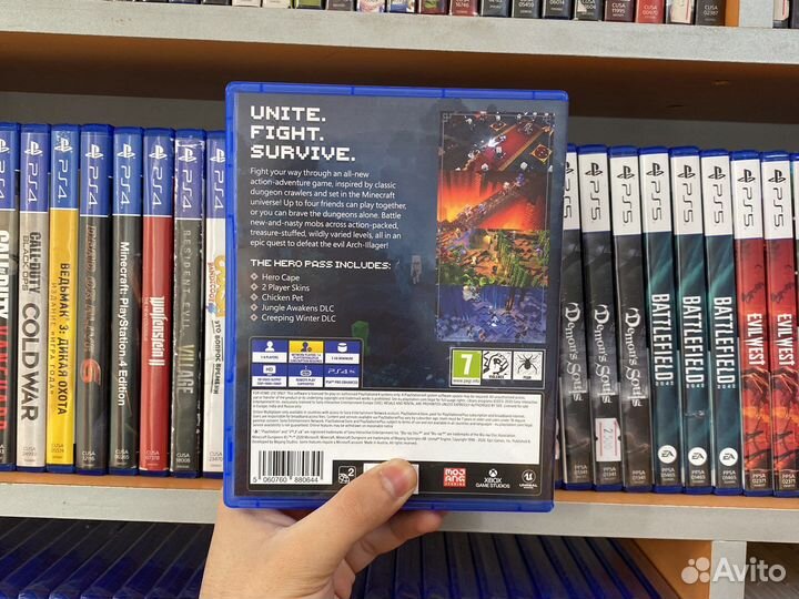 Minecraft Dungeons PS4