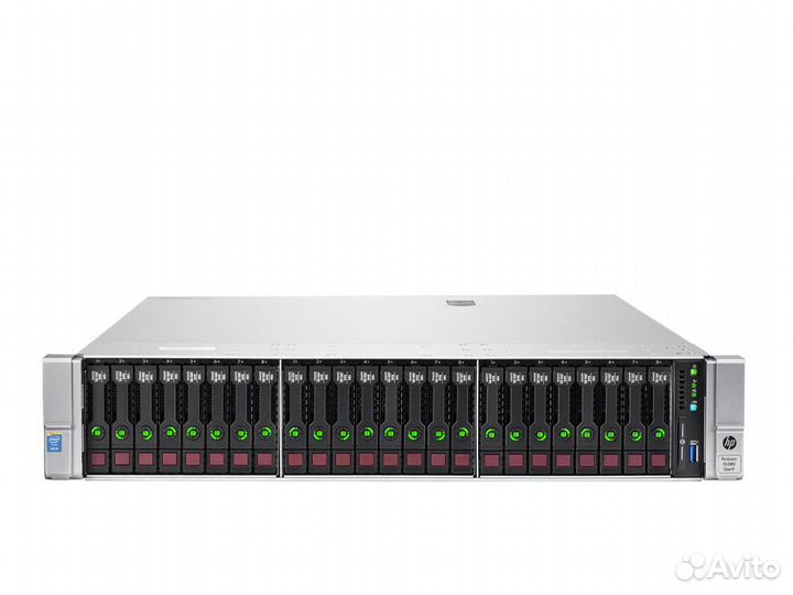 Сервер HP DL380 Gen9 2xE5-2660 v3 6x16GB 2133P 2x500W