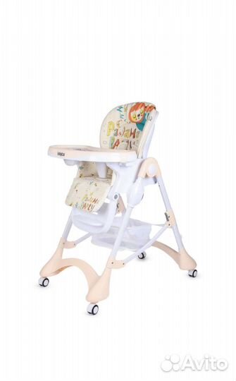 Стульчик для кормления Babyton Happy Animals Beige