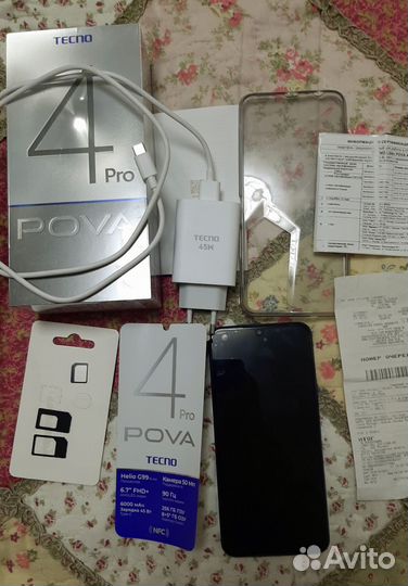 TECNO Pova 4 Pro, 8/256 ГБ