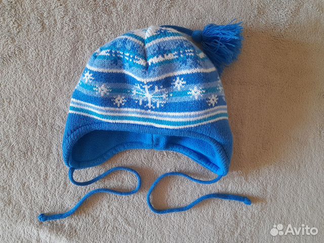 Шапочка детская двойная, р. 48-50