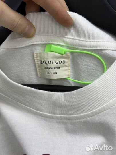 Футболка Essentials Fear of god оверсайз FOG