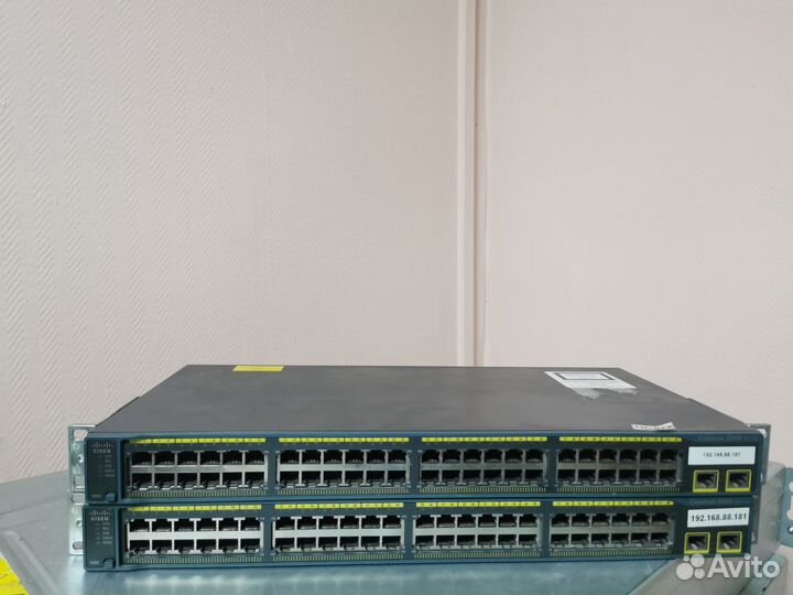 Коммутатор Cisco WS-C2960-48TT-L