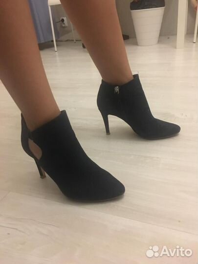 Ботильоны zara 37