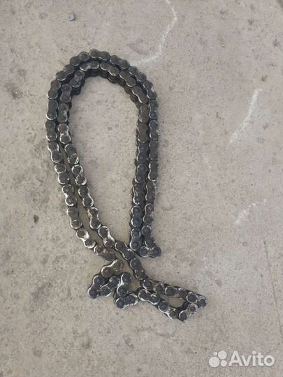 Цепь на мото хонда