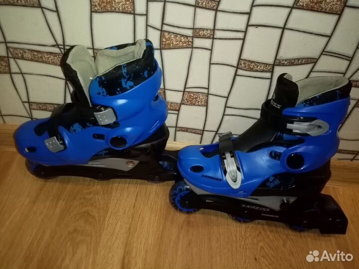 Рольки 30-33 и шлем с защитой размер М