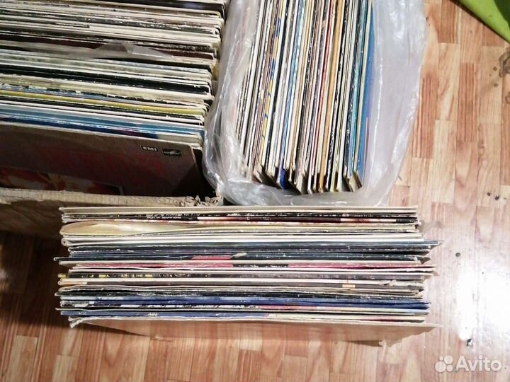 Виниловые пластинки фирмы Мелодия