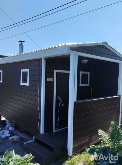 Баня каркасная