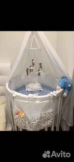 Кроватка трансформер ellipse bed