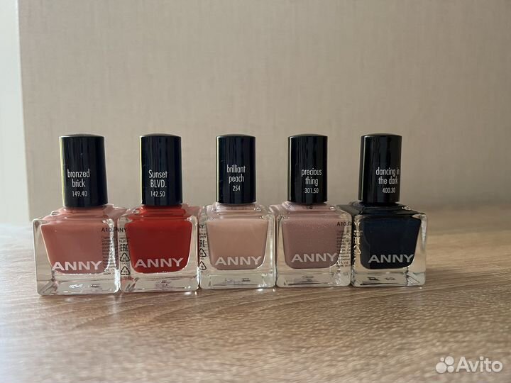 Лаки для ногтей Anny и OPI