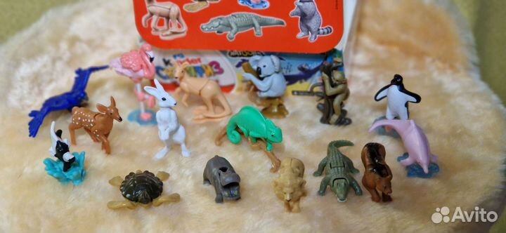 Игрушки фигурки Киндер Натунс