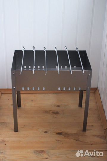 Мангал разборный переносной многоразовый с сумкой