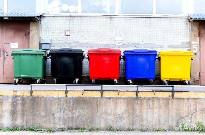 Пластиковый контейнер 1100л. Арт. 14610