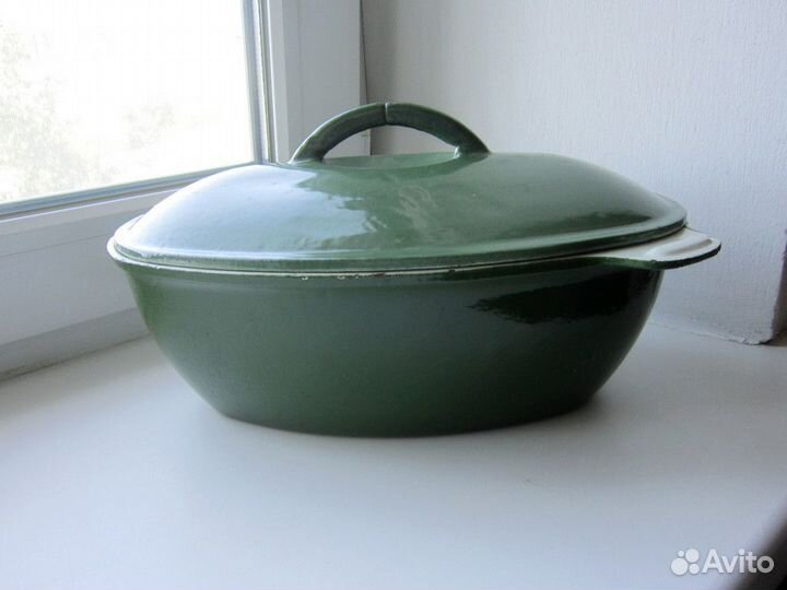 Утятница жаровня чугун чугунная СССР Муром сохран