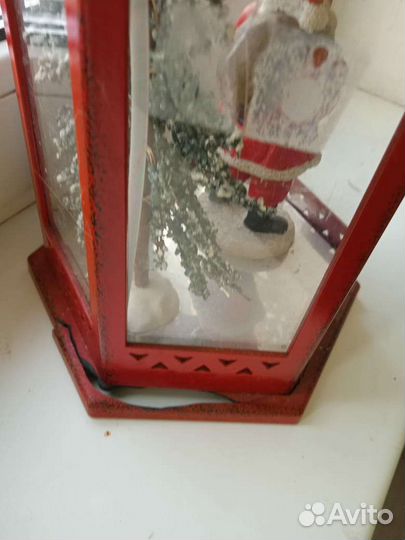 Фонарь новогодний, декор