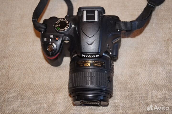 Nikon D3200 18-55 kit 5300 кадров +сумка Доставка