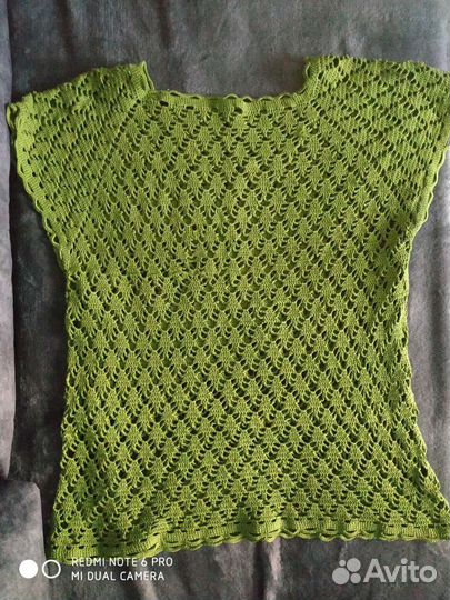 Кофточка вязаная крючком