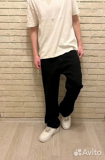 Черные Baggy джинсы y2k