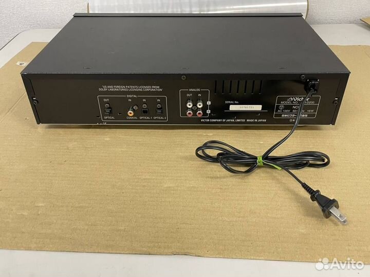 Минидисковая дека Victor xm-d 200