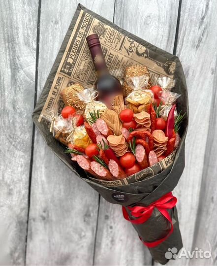 Съедобные букеты для мужчин