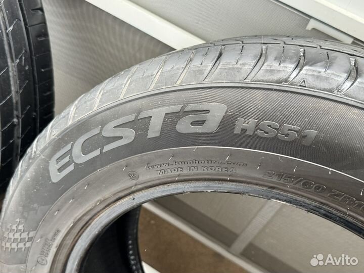 Kumho Ecsta HS51 215/60 R16 99W