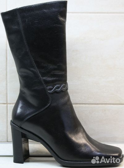 Сапоги женские чёрные