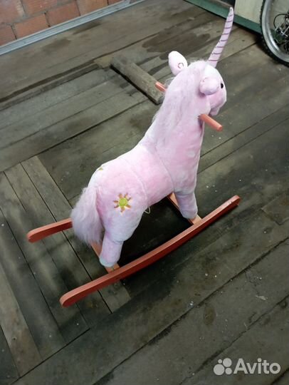 Детская лошадка качалка