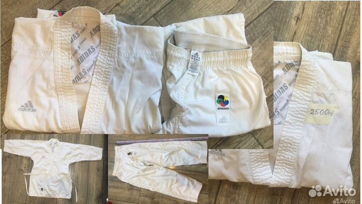 Кимоно для каратэ adidas и защиту груди