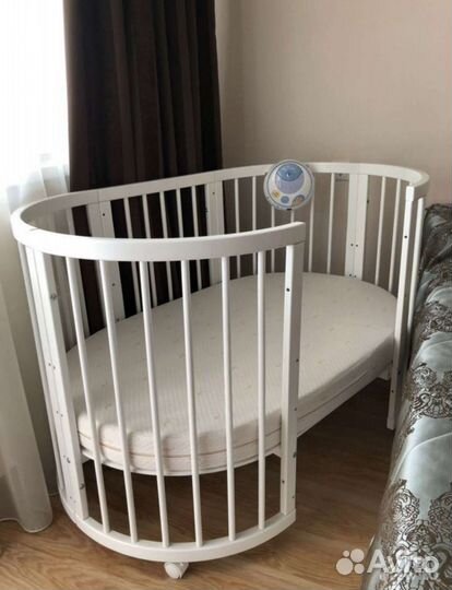 Детская кровать с матр трансформер с маятником 8в1