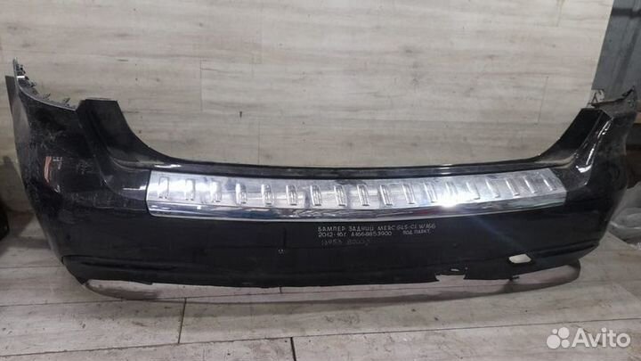 Бампер задний Mercedes W 166 Gls Class С 2012 По