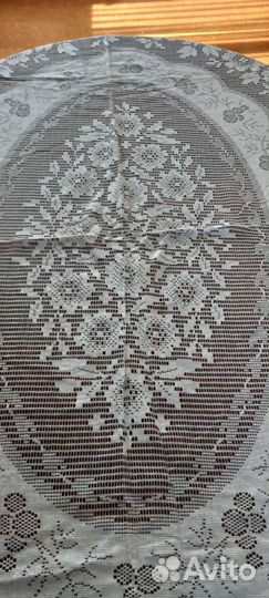 Скатерть лен СССР новая