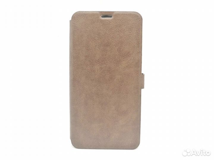 Чехол-книжка Samsung Galaxy S9 Plus (Светло-корич)